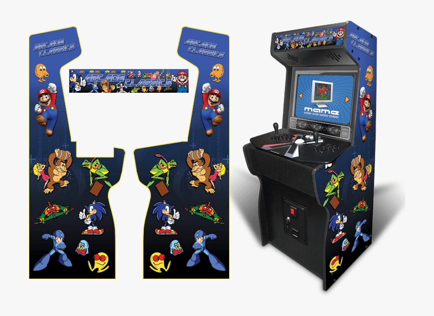 Blue Classics Full - Marvel Vs Capcom Clash Of Super Heroes Arcade Cabinet, HD Png Download, Free Download