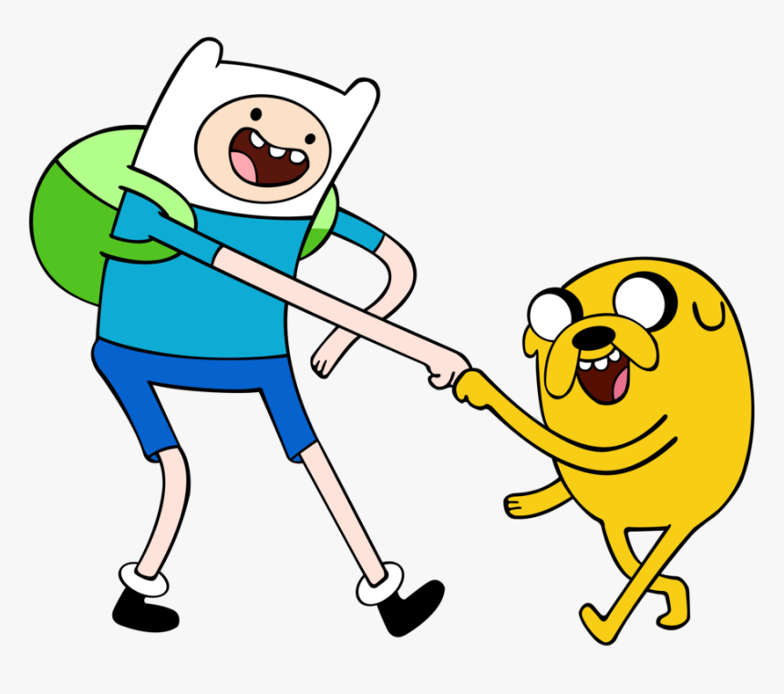 Finn The Human And Jake The Dog - Adventure Time Finn E Jake, HD Png Download, Free Download