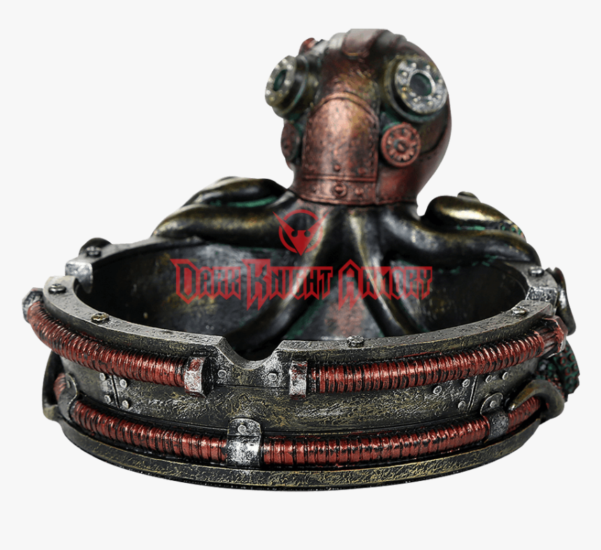 Steampunk Octopus Ashtray - Ashtray, HD Png Download, Free Download