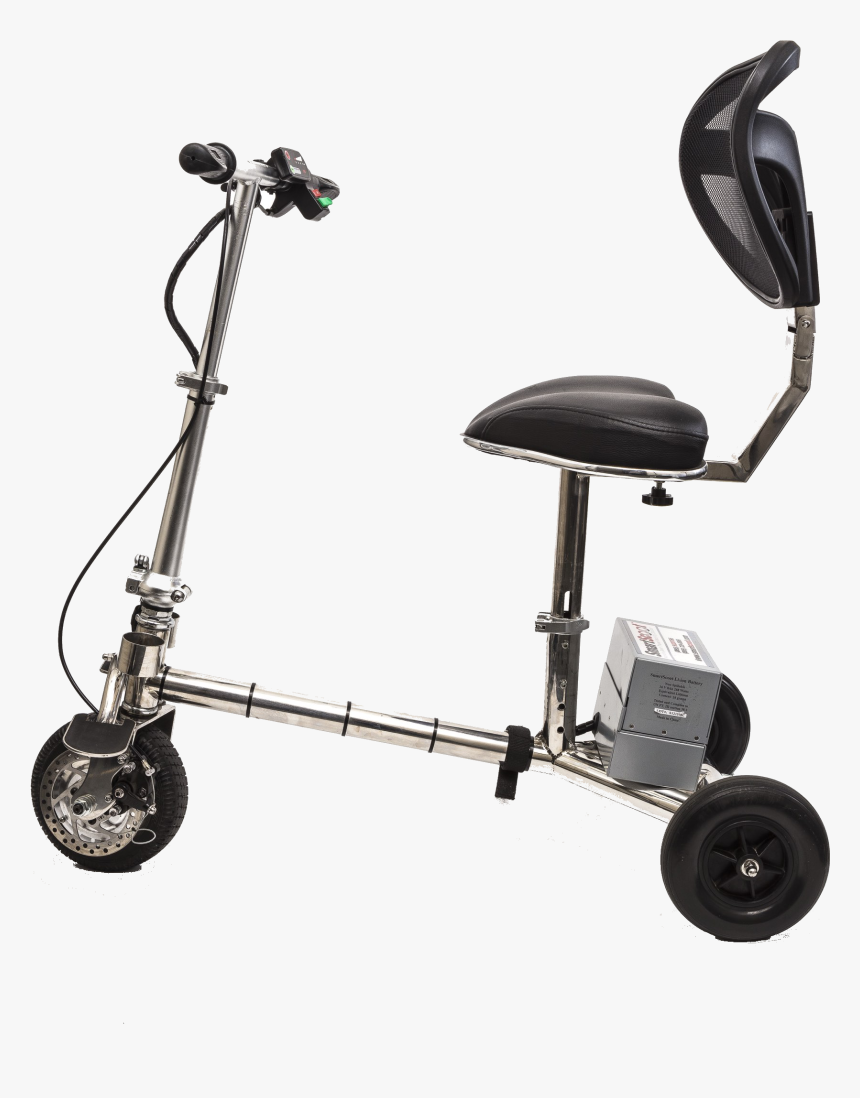 Smartscoot Folding Travel Scooter - Lightweight Mobility Scooter, HD Png Download, Free Download