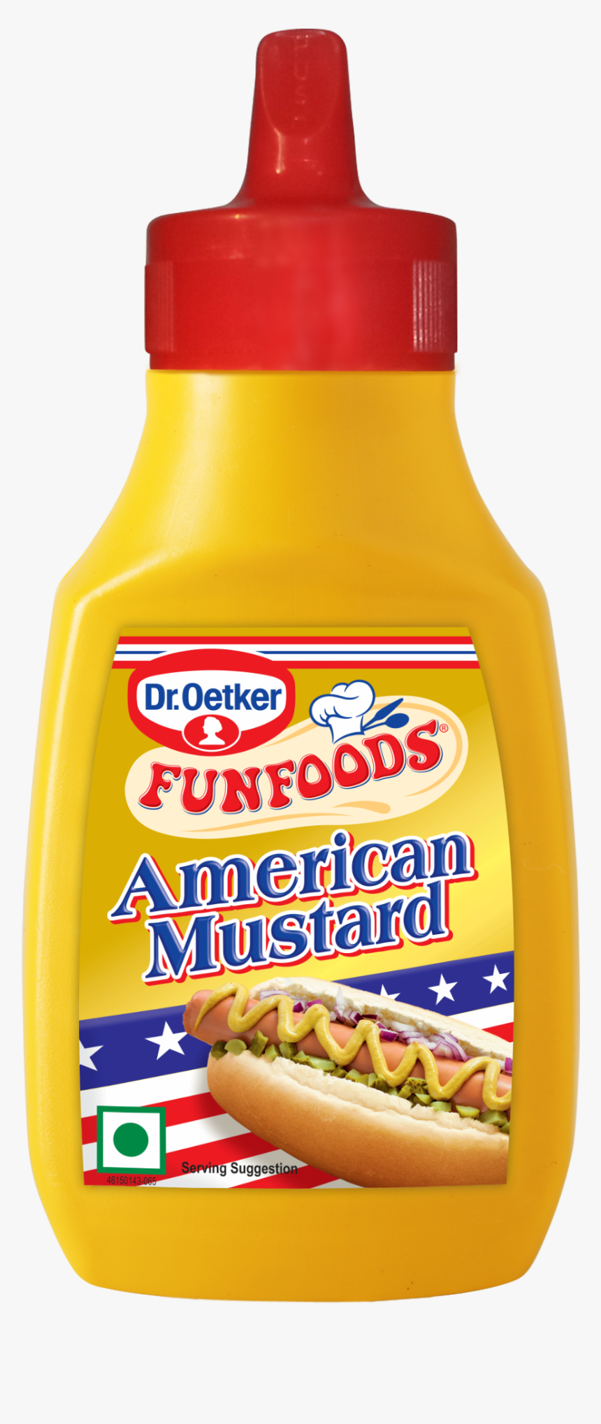 Mustard Bottle Png - Fun Foods American Mustard, Transparent Png, Free Download