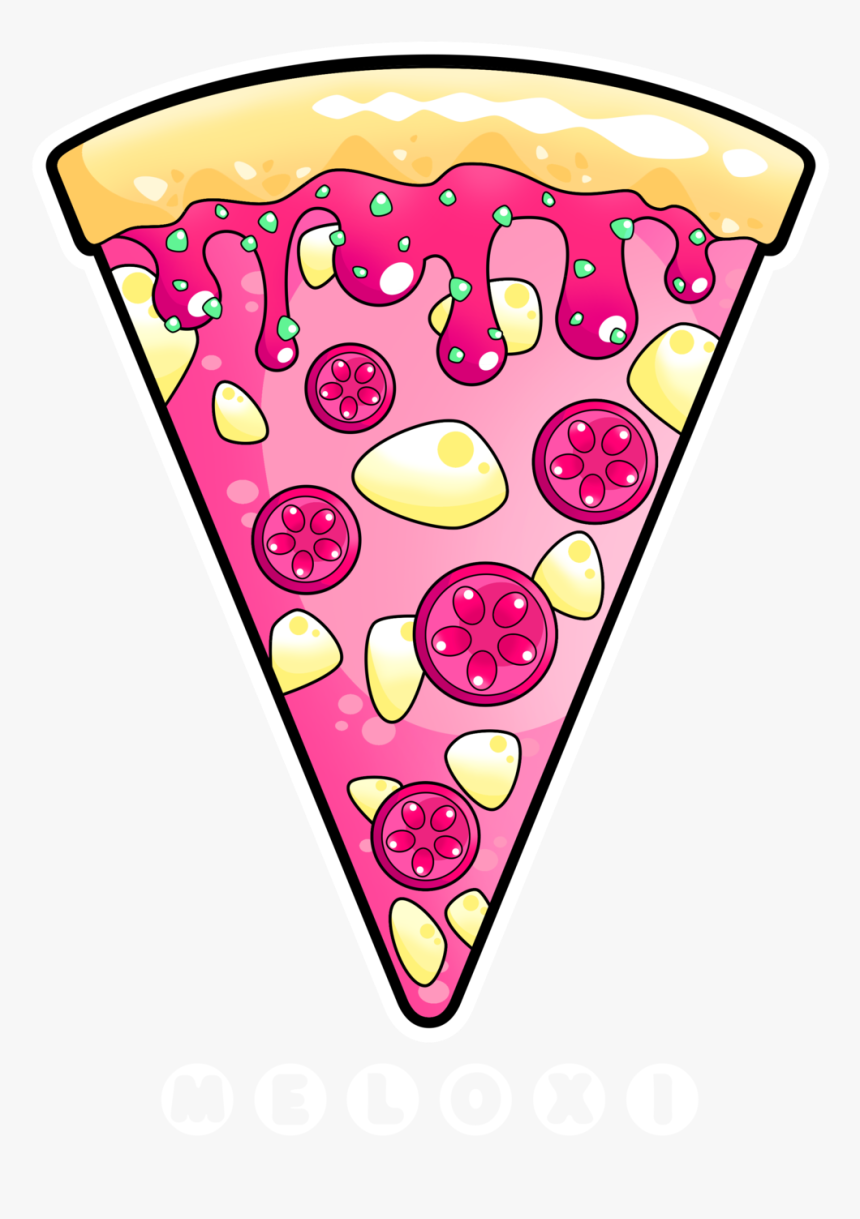 Pizza Clipart Pink - Kawaii Pizza, HD Png Download, Free Download