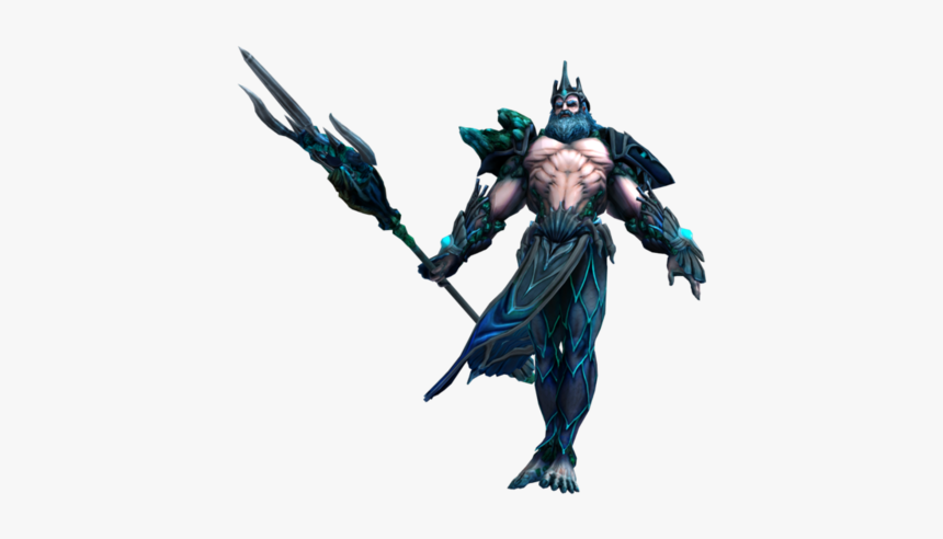 Smite Renders Poseidon Second - Smite Poseidon Png, Transparent Png, Free Download