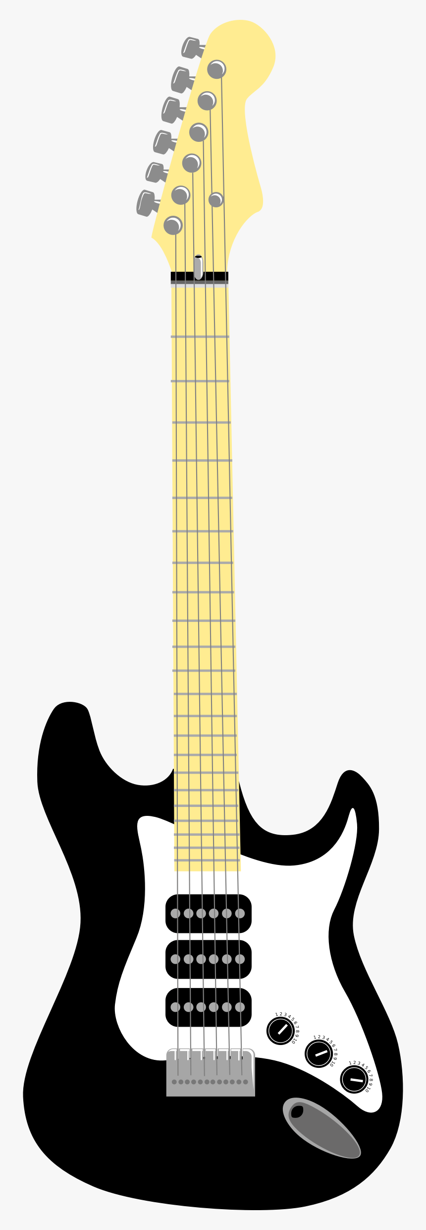 Transparent Background Electric Guitar Clipart, HD Png Download, Free Download