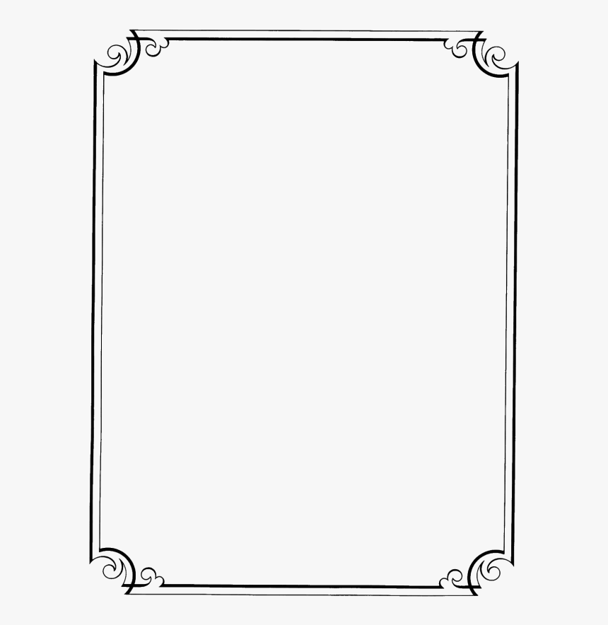Fancy Page Borders, HD Png Download, Free Download