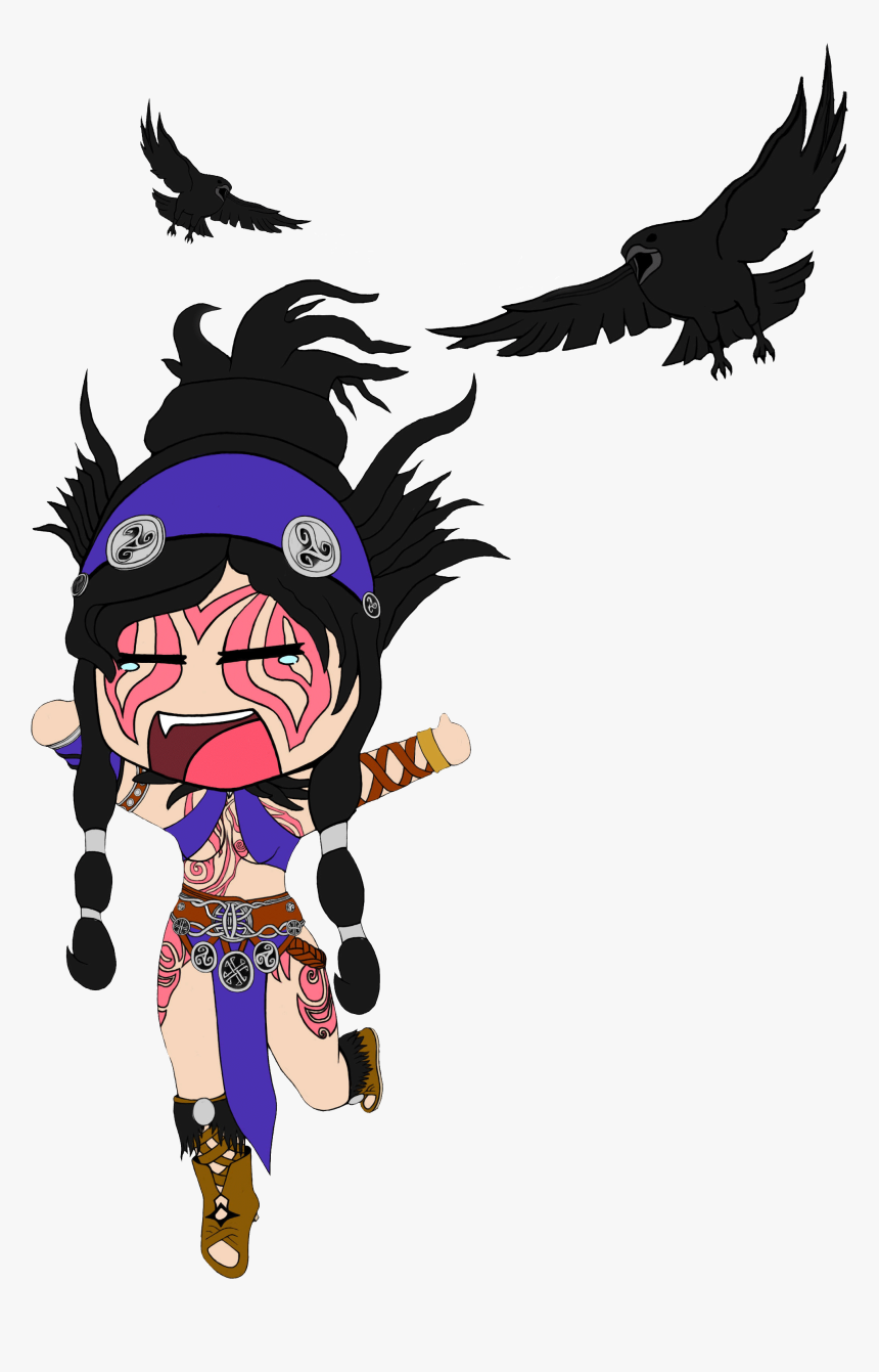 Smite The Morrigan Chibi, HD Png Download, Free Download