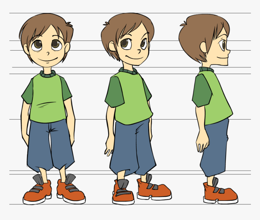 I Did The Same For The Legs - Cartoon Model Sheet, HD Png Download, Free Download