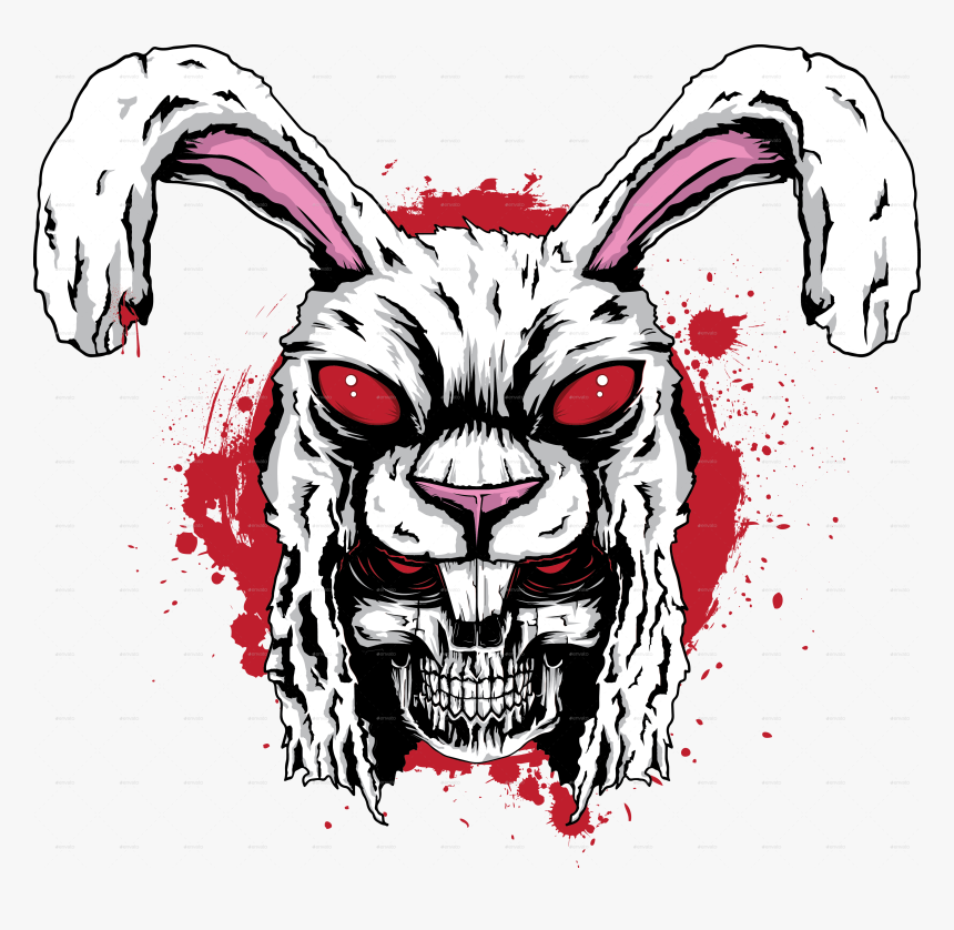 Rabbit Skull Png , Png Download - T Shirt Graffiti Designs, Transparent Png, Free Download