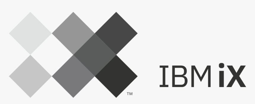 Ibm Logo Png White Download - Ibm Interactive Experience Logo, Transparent Png, Free Download