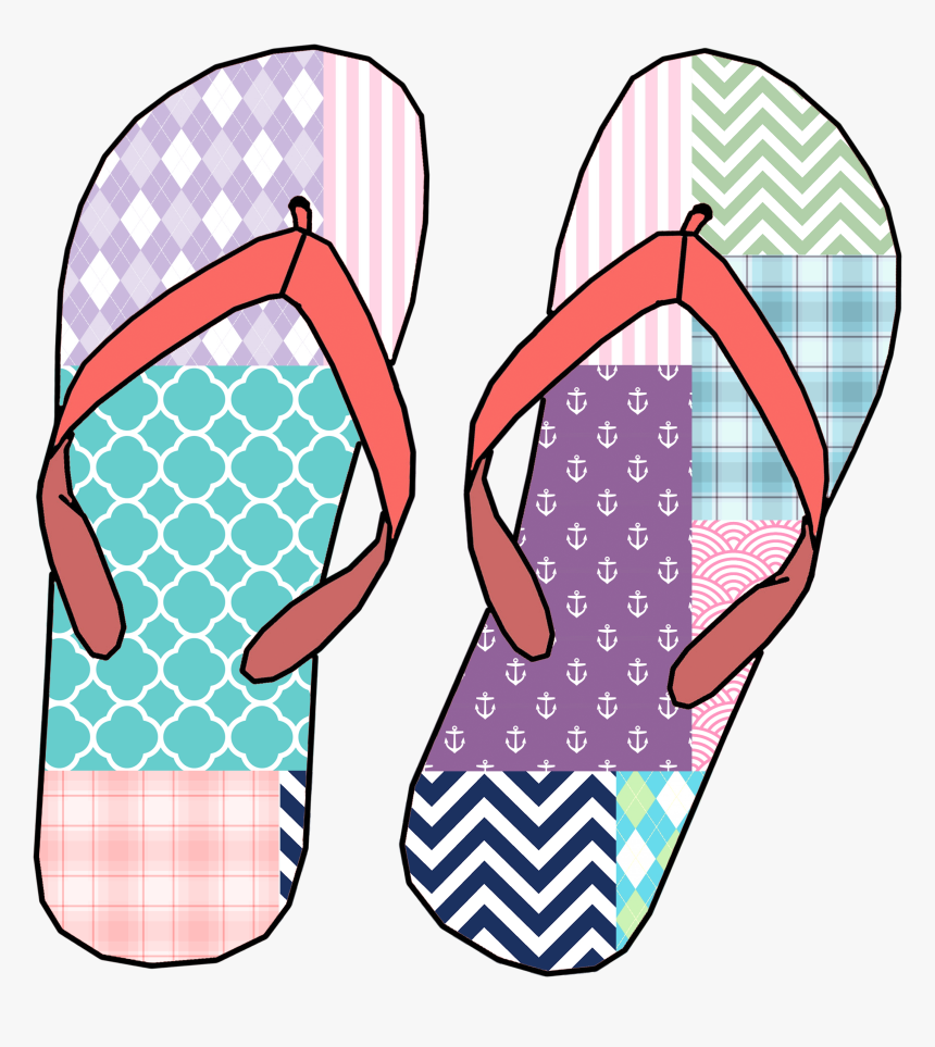 Transparent Flip Flop Clip Art - Flip-flops, HD Png Download, Free Download