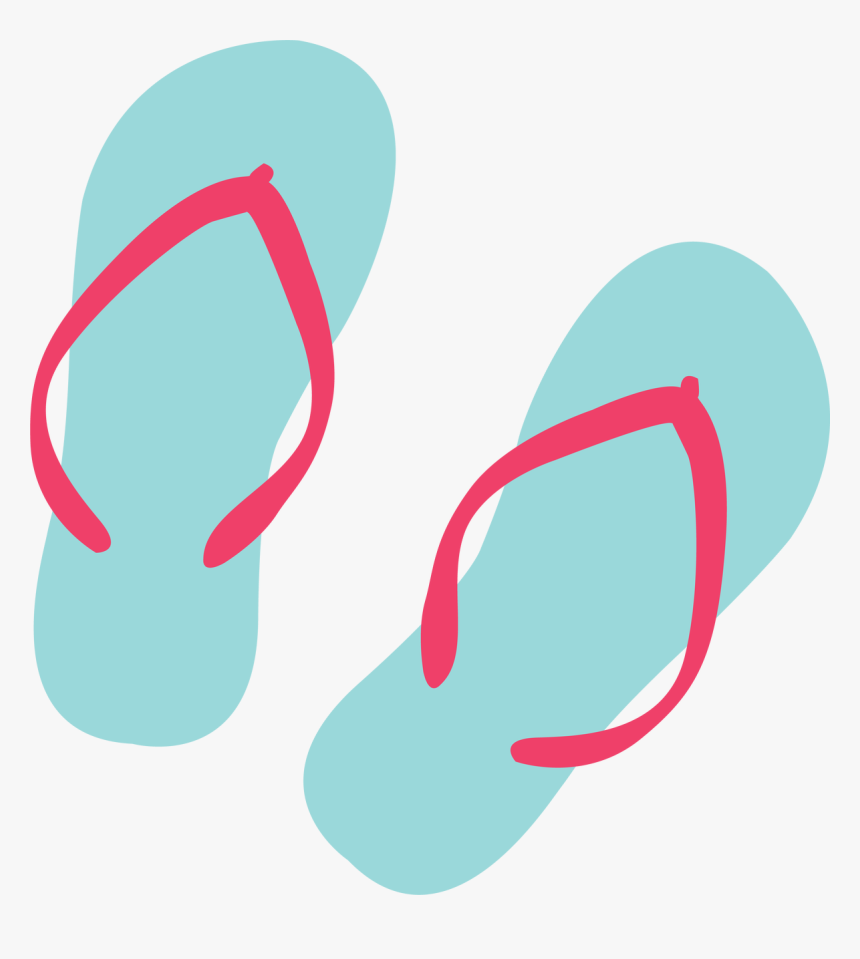 Flip Flops Svg Cut File - Flip Flops Svg, HD Png Download, Free Download