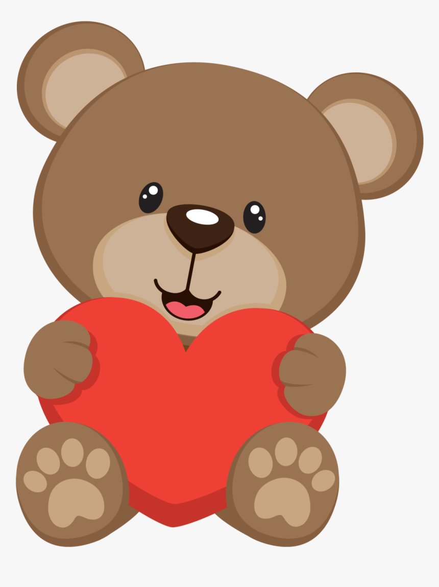 Brown Cliparts Png Teddy Bear - Cartoon Teddy Bear Png, Transparent Png, Free Download