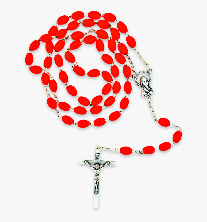 Red Rosary Beads - Rosary Image Hd Download, HD Png Download, Free Download