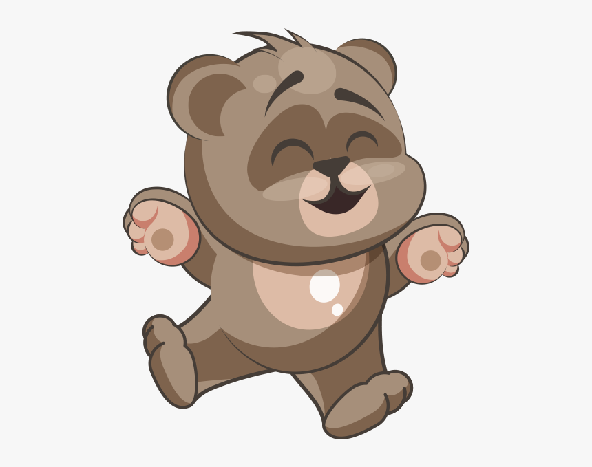 Bear Emoji Png - Cute Teddy Bear Emoji, Transparent Png, Free Download