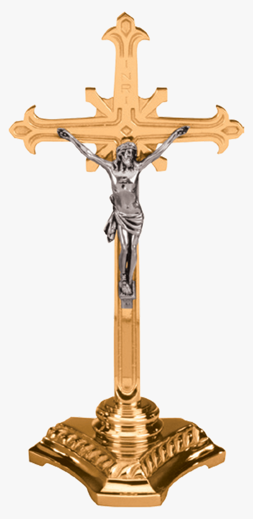 Altar Crucifix Cross Sanctuary - Crucifix, HD Png Download, Free Download