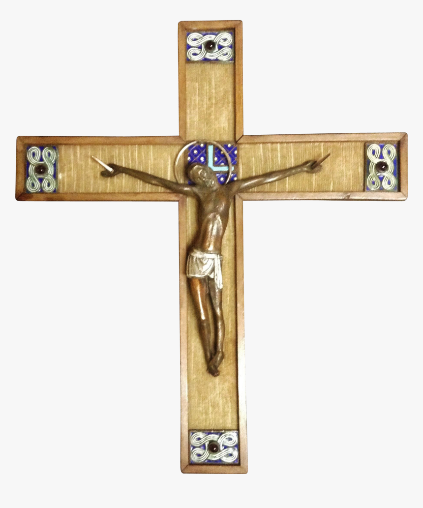 A Vintage French God Jesus Xp Holy - Crucifix, HD Png Download, Free Download