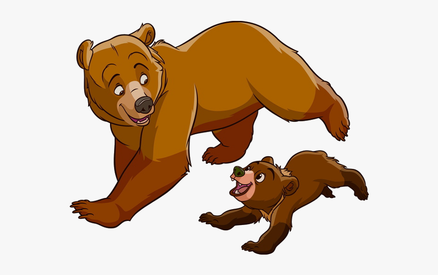Free Mother Cliparts Download - Bear And Cub Clipart, HD Png Download, Free Download