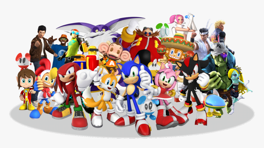 Sega All-stars - Sonic Sega All Stars Racing App, HD Png Download, Free Download