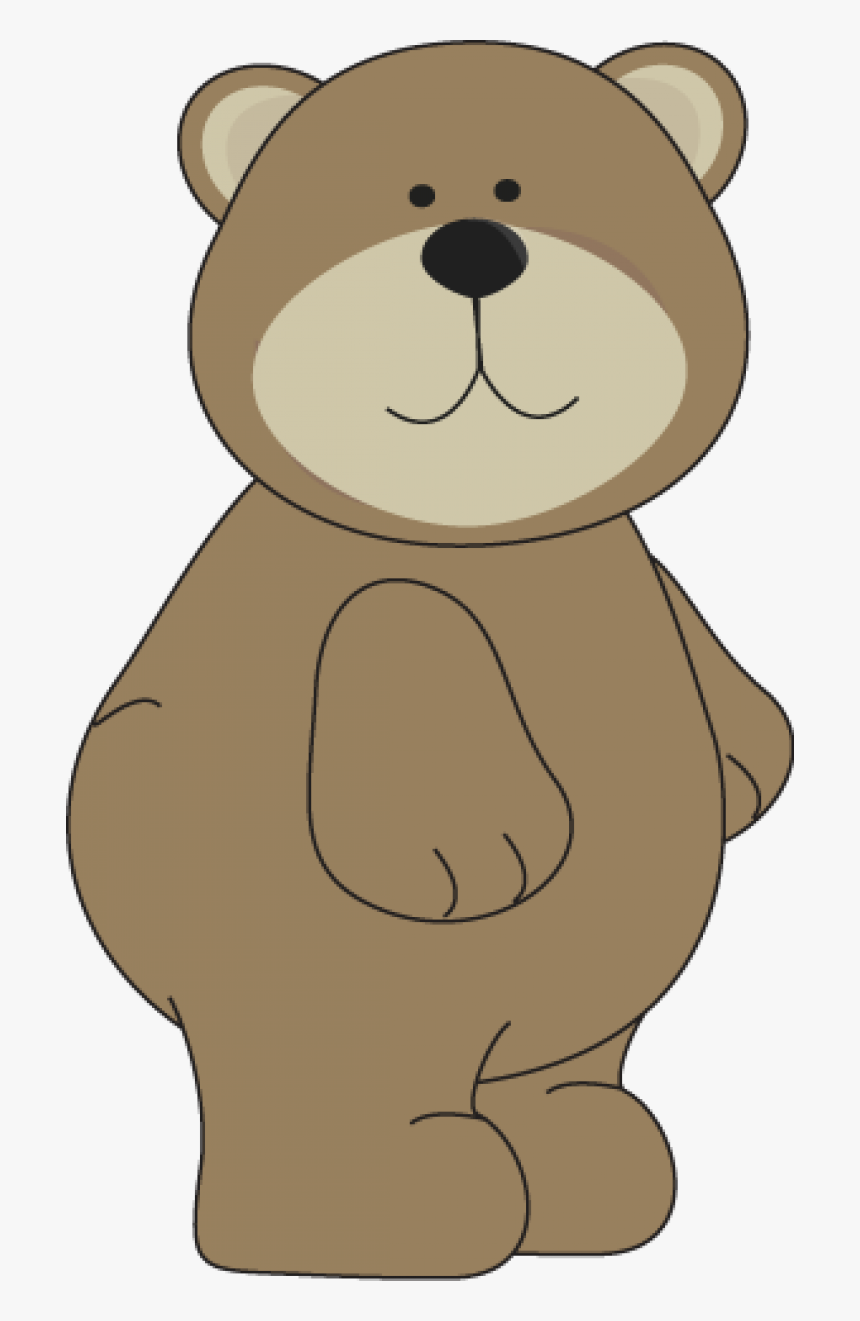 Transparent Bear Clip Art - Cute Clipart Bear, HD Png Download, Free Download