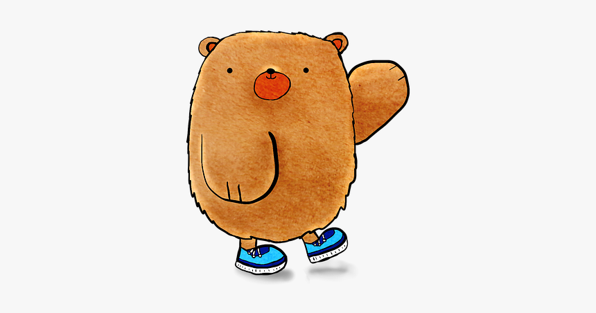 Bear, Cute Bear, Cartoon, Adorable, Cute, Animal - Hola Cute, HD Png Download, Free Download