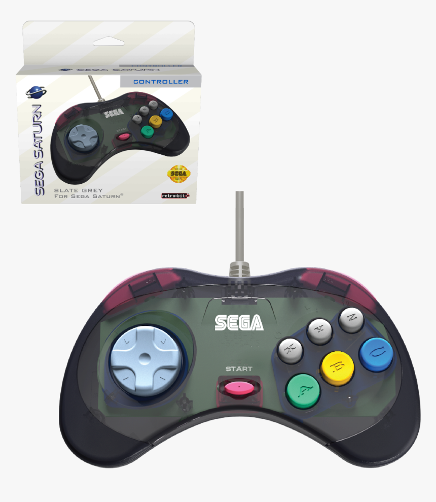 Sega Saturn Controller Retro Bit, HD Png Download, Free Download