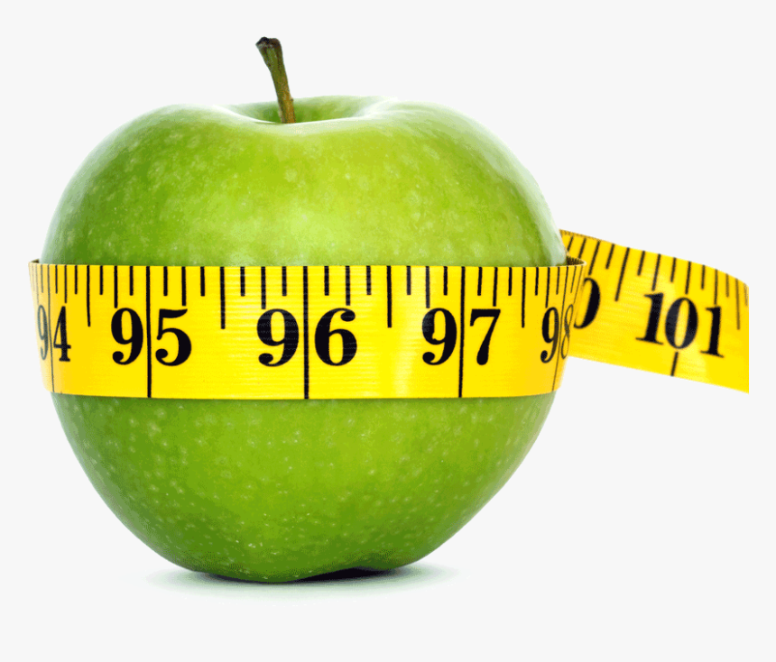 School Wellness Apple New - Apple With Tape Measure Png, Transparent Png, Free Download