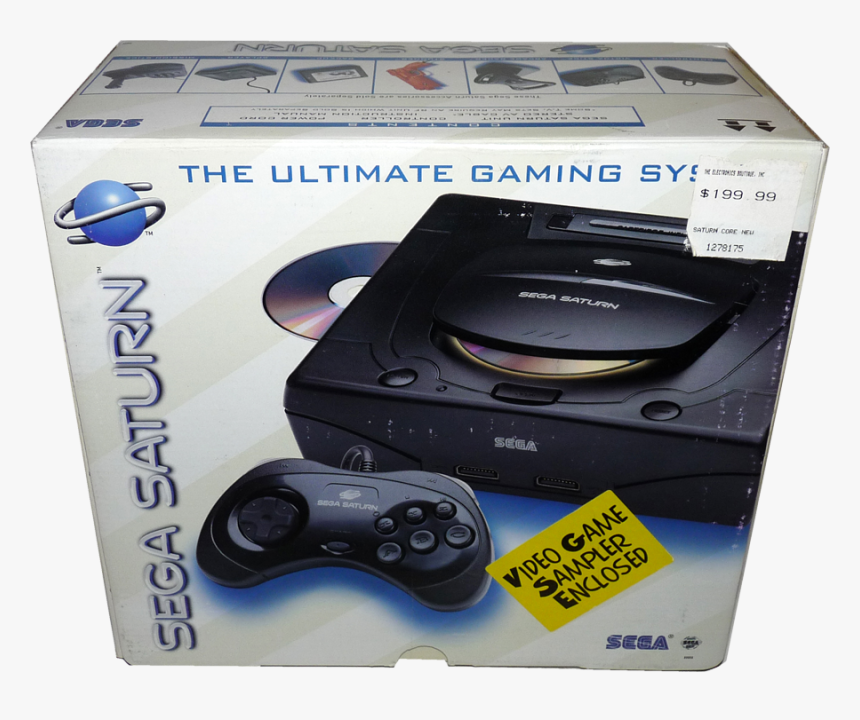 Sega Mega Drive - Sega Saturn Box, HD Png Download, Free Download