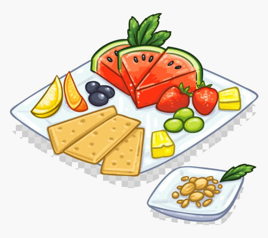 Healthy Food Snack Diet Clip Art Transprent Transparent - Healthy Snack Snack Clip Art, HD Png Download, Free Download