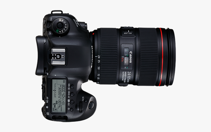 Eos 5d Mark 1v Top - Canon 5d Mark Iv Top View, HD Png Download, Free Download