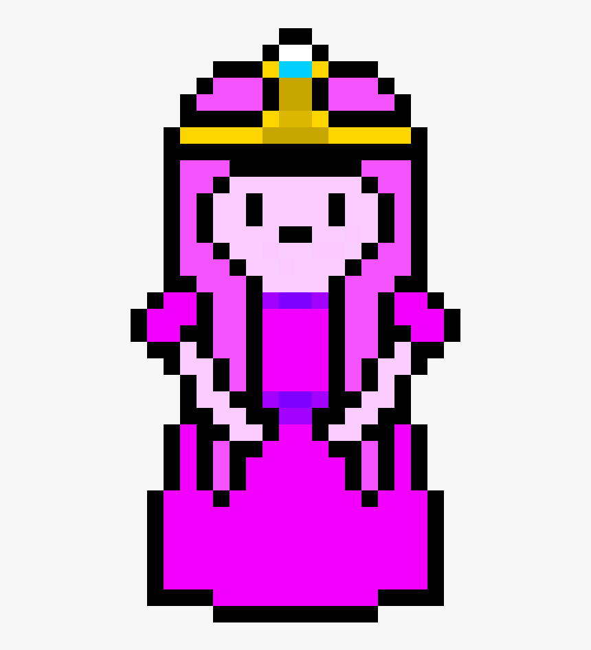 Transparent Hora Png - Princess Bubblegum Pixel Art, Png Download, Free Download