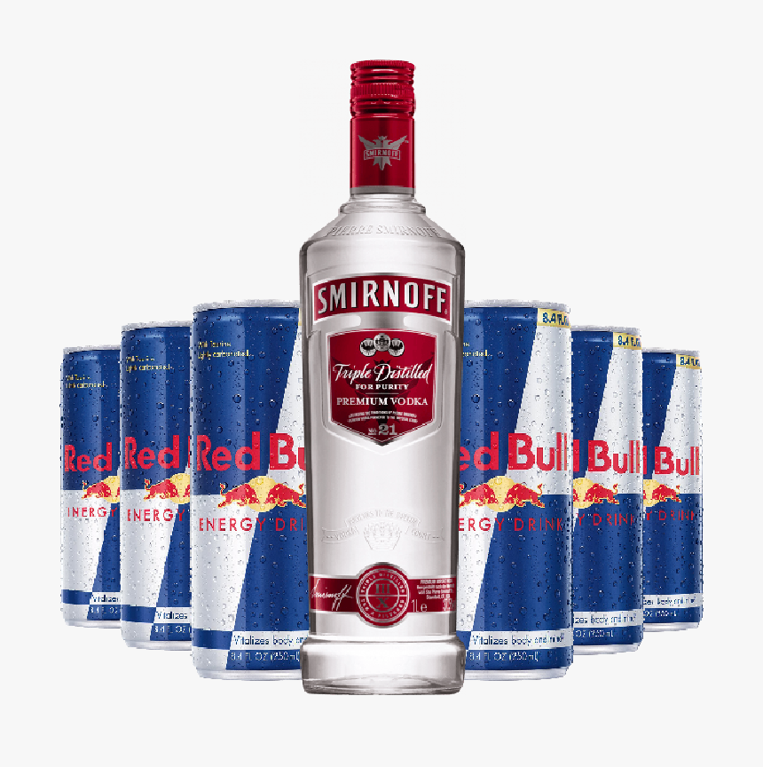 Smirnoff Red Bull Png , Png Download - Smirnoff And Red Bull, Transparent Png, Free Download