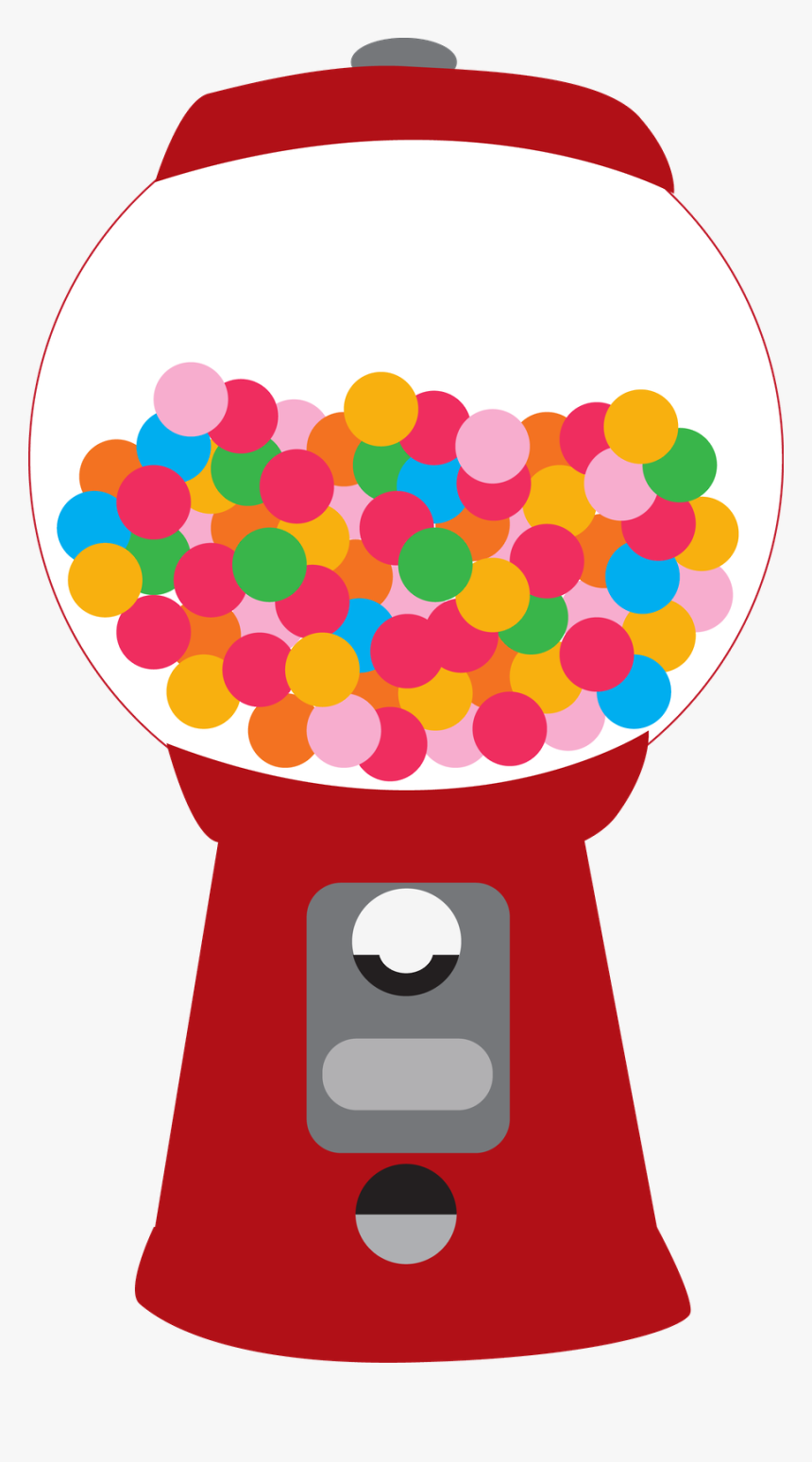 Transparent Gumball Machine Png - Gumball Machine Clipart, Png Download, Free Download