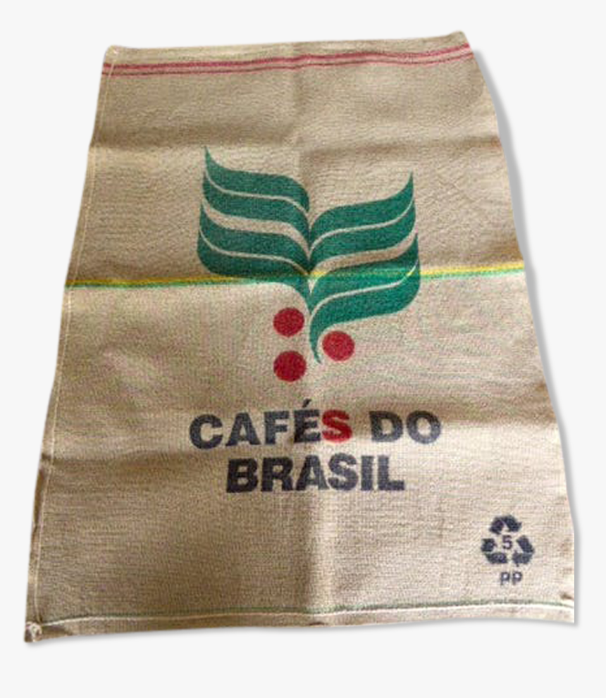 Burlap Sack "cafés Do Brasil - Diy Acoustic Panels Coffee Sacks, HD Png Download, Free Download