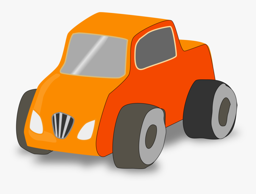 Toy,compact Car,vintage Car - Clipart Toy Car Png, Transparent Png, Free Download