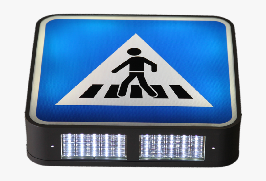Pedestrian Crossing Overhead Signs, HD Png Download, Free Download