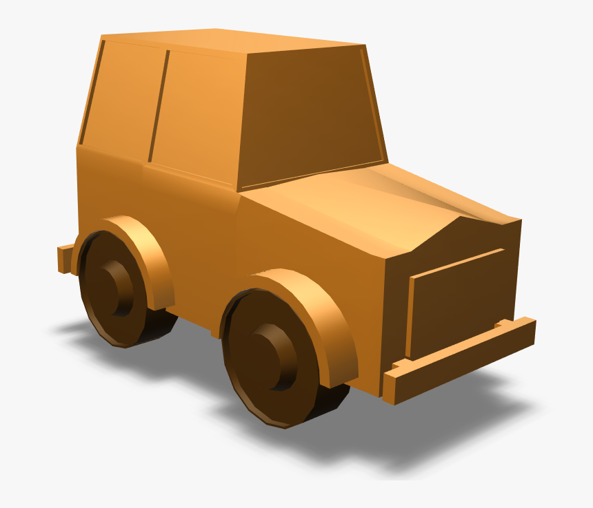 Wood Toy Car - Truck, HD Png Download, Free Download