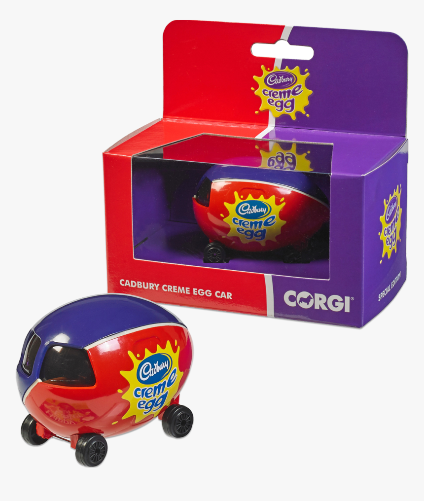 Creme Egg Corgi Car, HD Png Download, Free Download