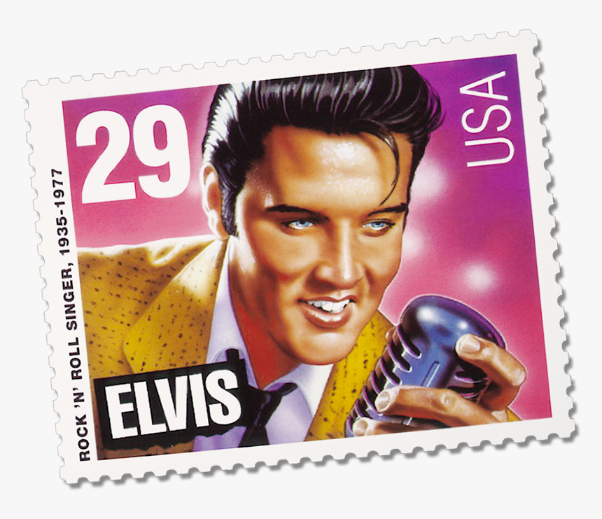 Transparent Elvis Png - Elvis Presley Stamp, Png Download, Free Download
