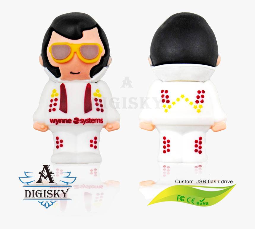 Elvis Presley Mini Usb Drives - Paper Usb Twist, HD Png Download, Free Download