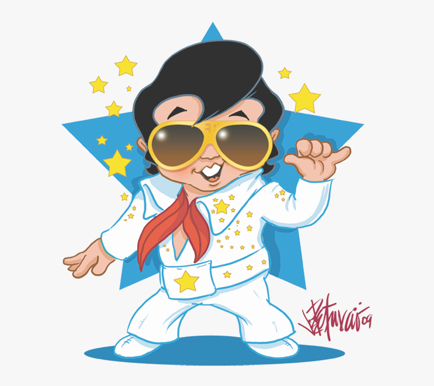 Elvis Cartoon Baby, HD Png Download, Free Download