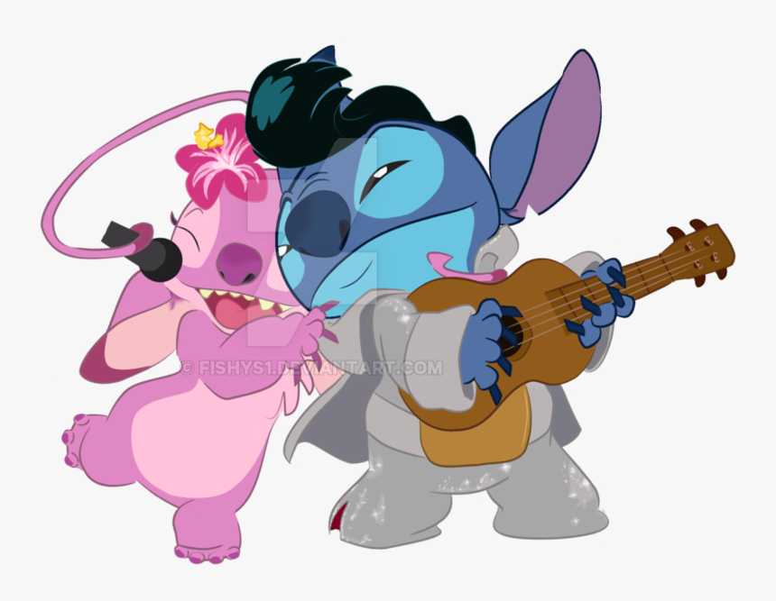 Stitch Elvis Png Clip Free - Lilo & Stitch De Elvis Png, Transparent Png, Free Download