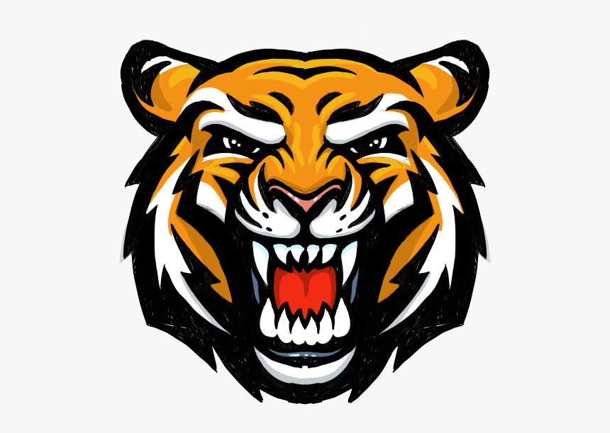 Tiger Face Png - Tiger Face Cartoon Png, Transparent Png, Free Download