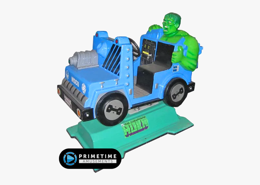 The Incredible Hulk Kiddie Ride By Kiddie Ride Entertainment - Incredible Hulk Kiddie Ride, HD Png Download, Free Download