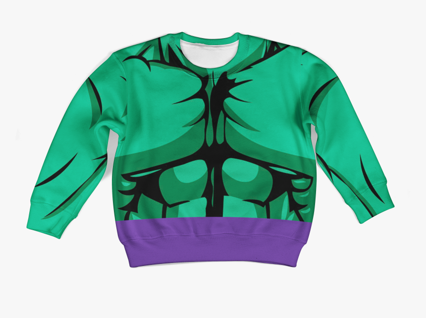 3d The Incredible Hulk Full Print Hoodie T Shirt Apparel, HD Png Download, Free Download