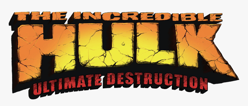 Incredible Hulk Ultimate Destruction Logo, HD Png Download, Free Download