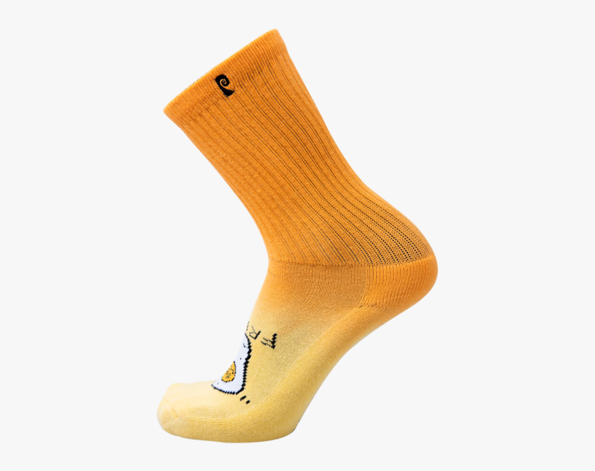 Psockadelic Fried Egg Crew Socks - Sock, HD Png Download, Free Download