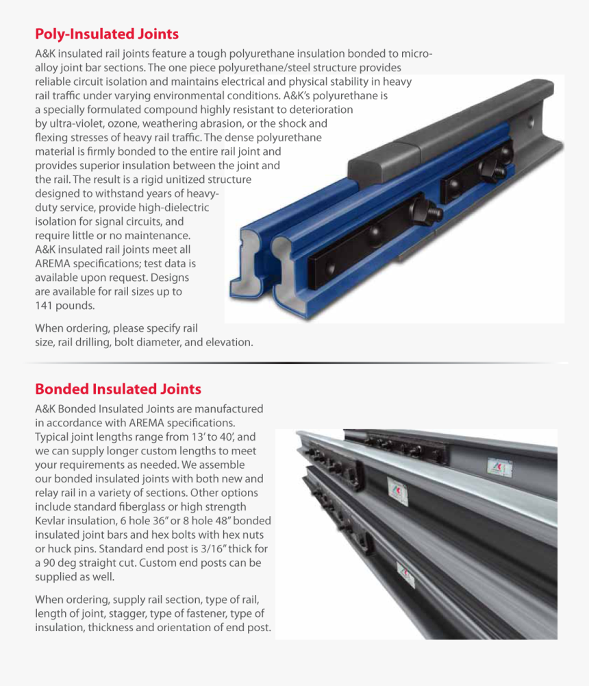 Insulated Joint Bars, HD Png Download, Free Download