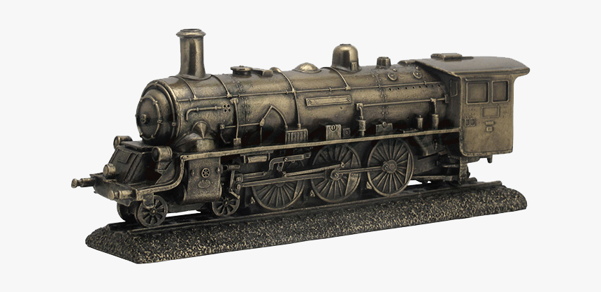 Train Steam Engine Statue - Locomotive, HD Png Download, Free Download