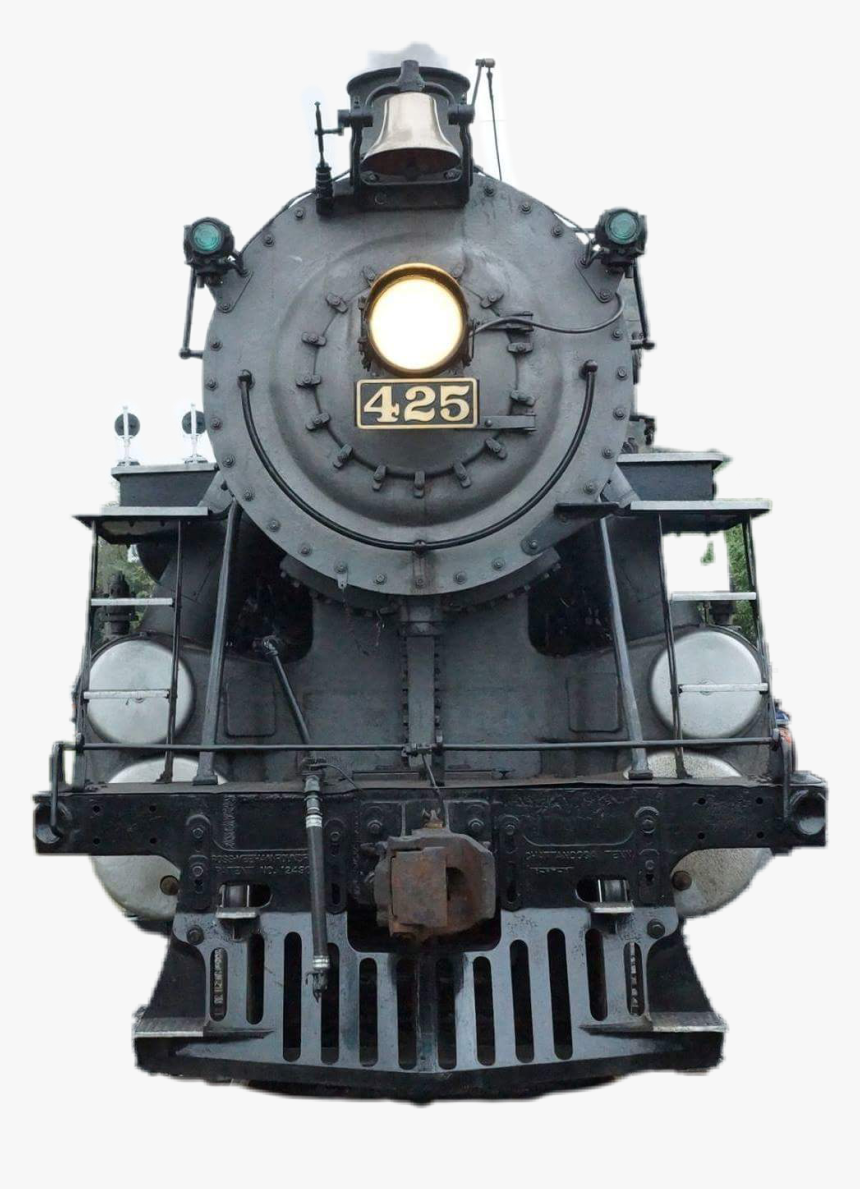 Train Steam Engine Steam Engine Front View Png Transparent Png Kindpng