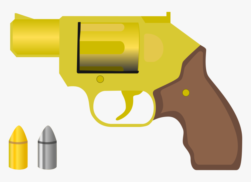 Gun Weapon Revolver Ammunition - Trigger, HD Png Download, Free Download